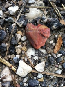 BYE stone heart