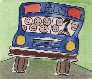 driving bus
