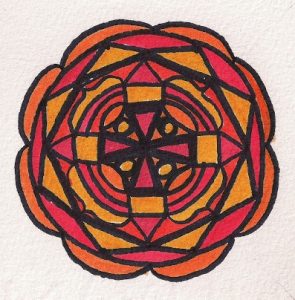 mandala rose
